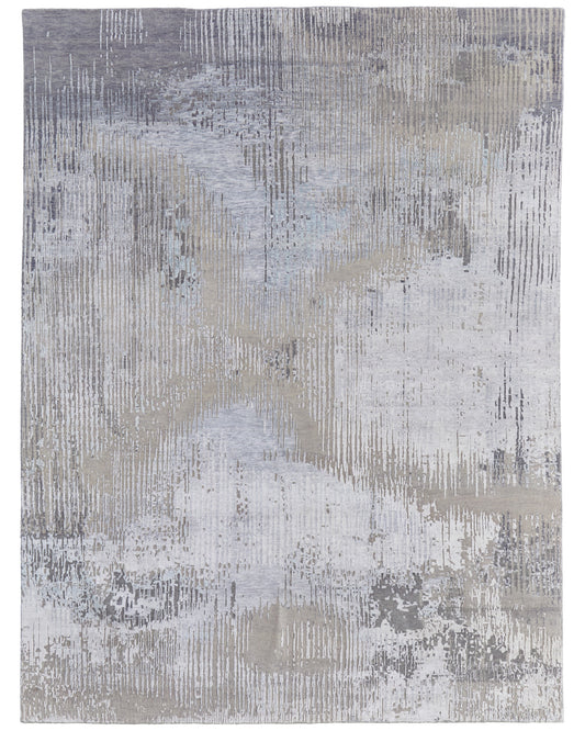 Lor 69EUF Silver Rug by Feizy