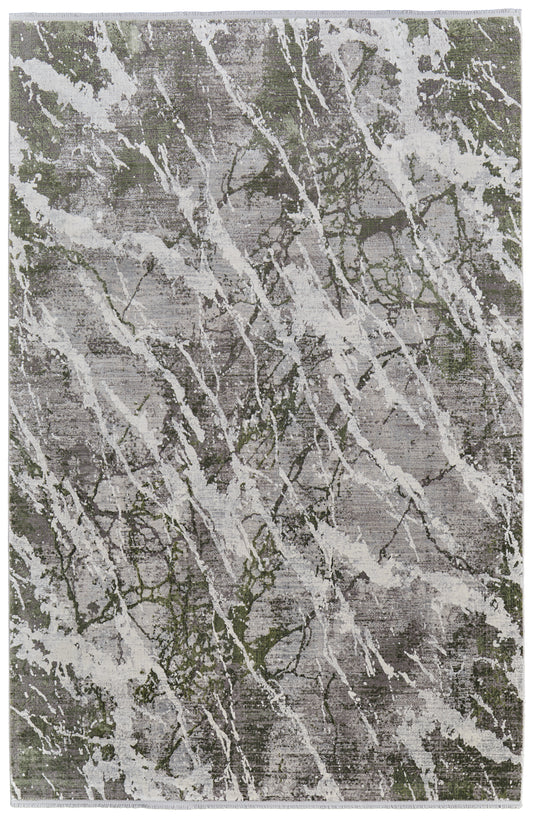 Cadiz 39N6F Green/Ivory Rug by Feizy