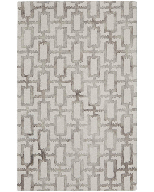 Lorrain 8919F Green/Ivory Rug by Feizy