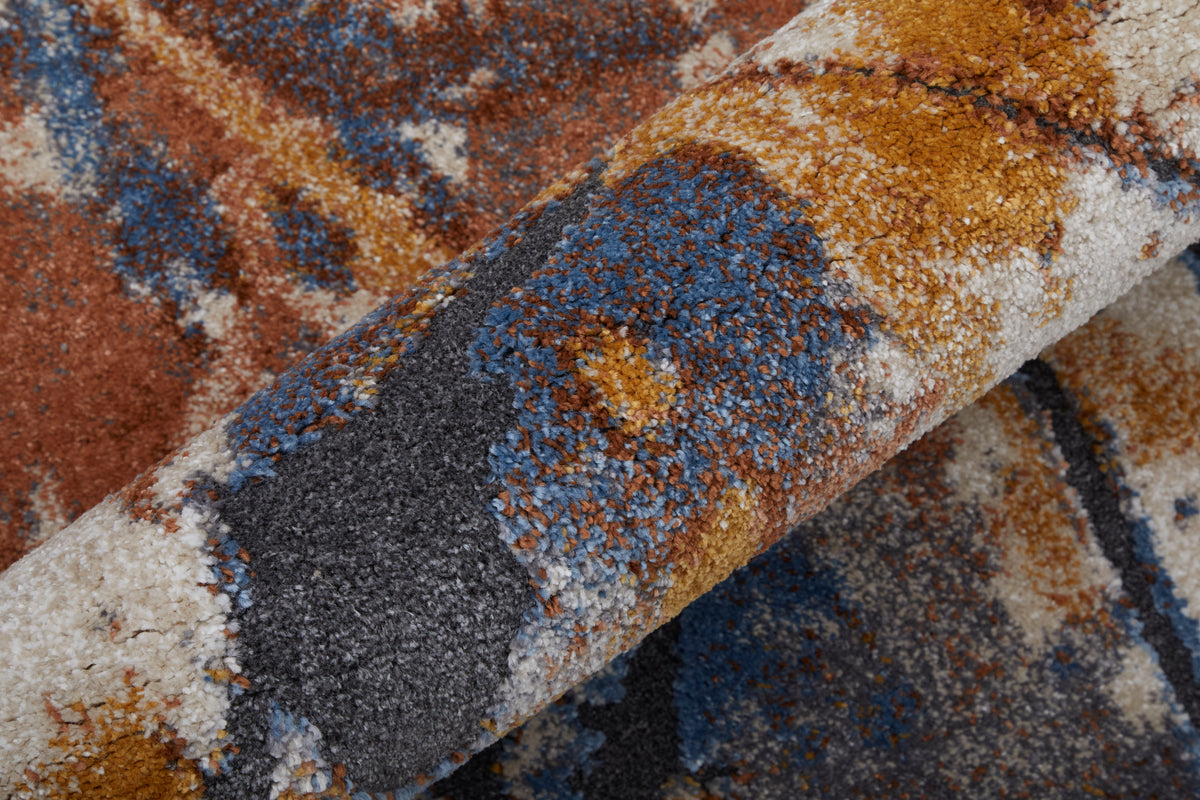 Gilmore 39MPF Blue/Multi Rug by Feizy