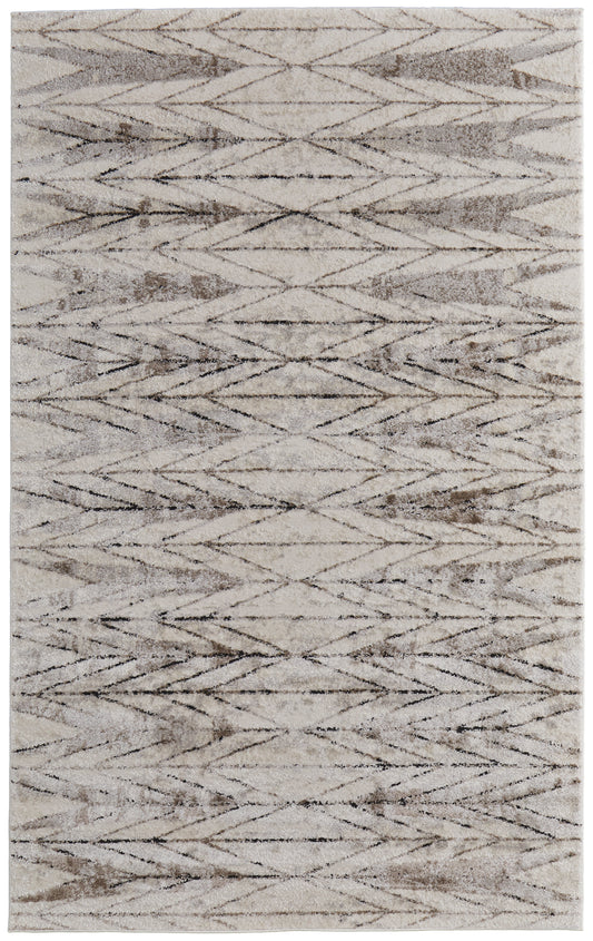 Vancouver 39NTF Beige/Brown Rug by Feizy