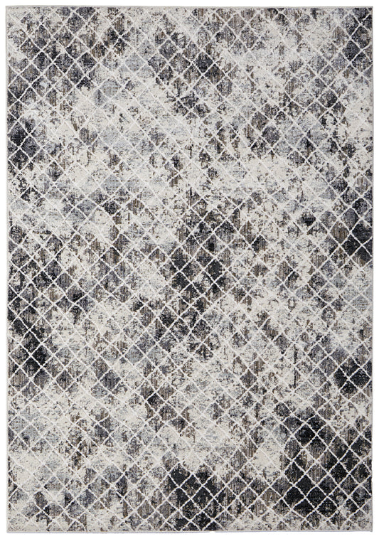 Kano 3873F Sand/Ivory Rug by Feizy