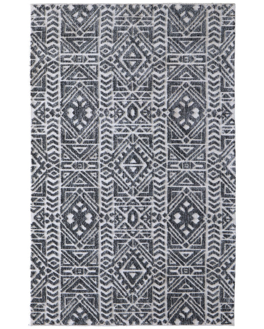 Colton 8627F Charcoal Rug by Feizy