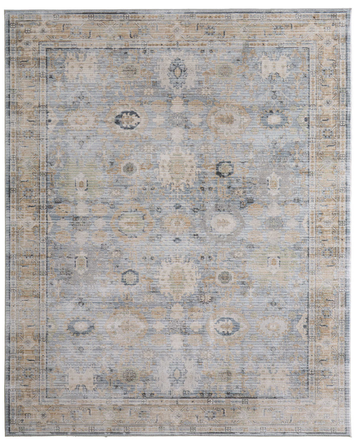 Augustine 39TZF Blue/Beige Rug by Feizy