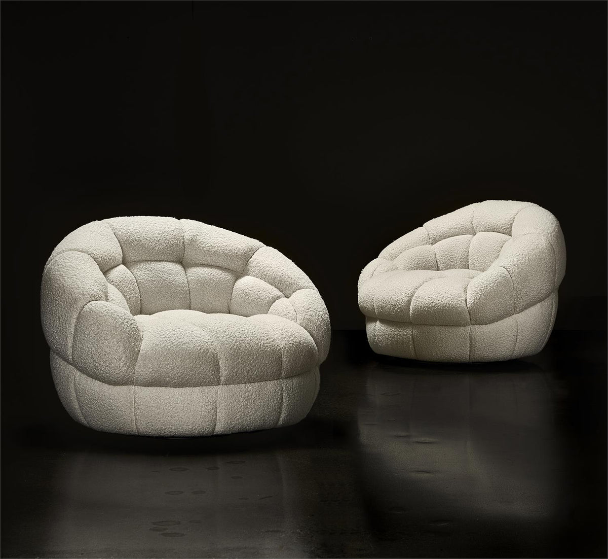 Coco Fabric Swivel Chair by Bernhardt