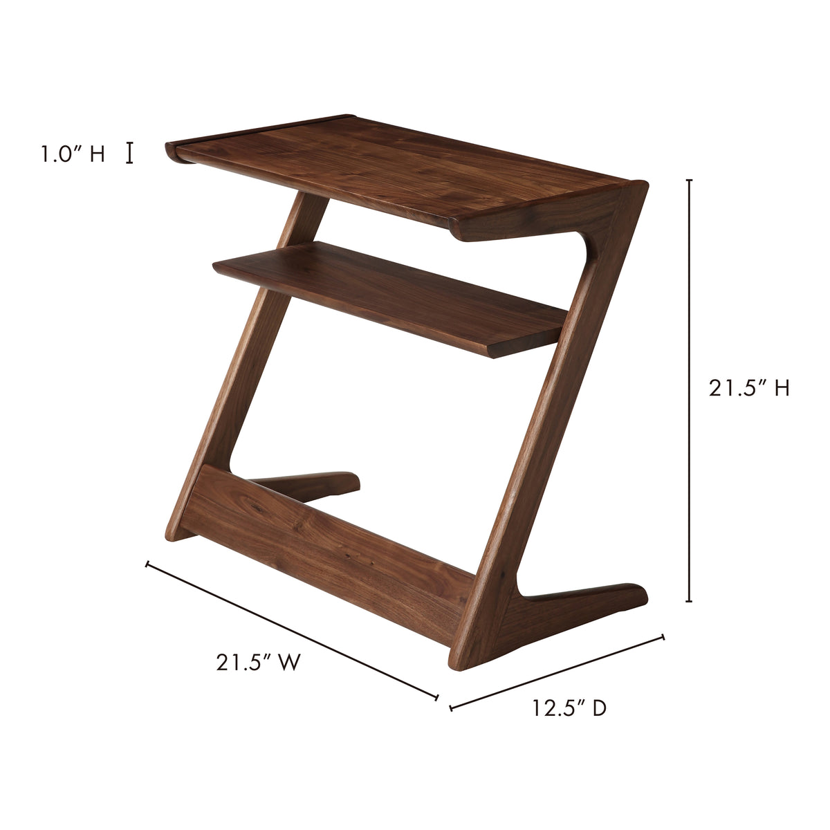 Sakai Accent Table Brown by Moe's Home