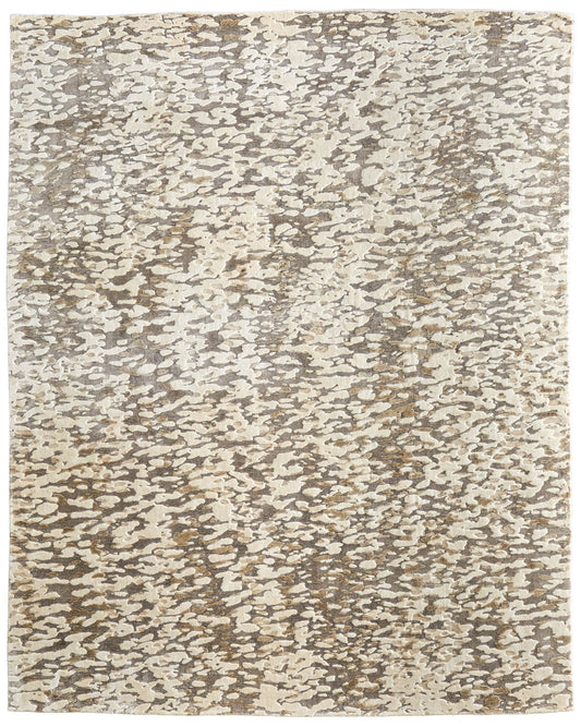 Braden 8A52F Ivory/Gray Rug by Feizy