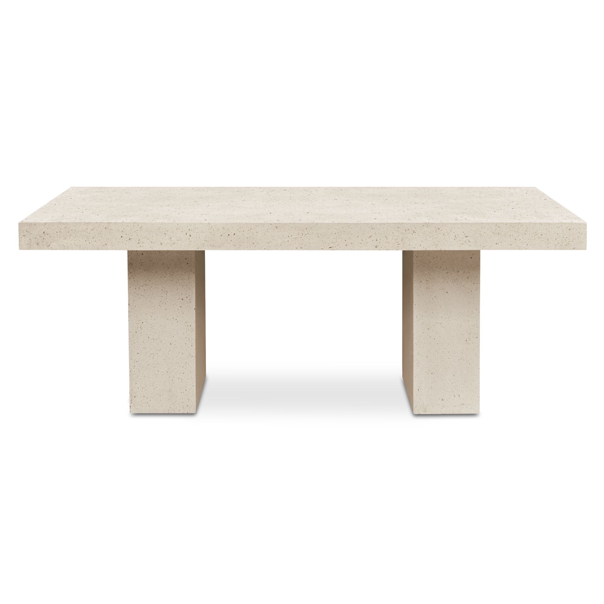 Antonius Outdoor Dining Table Terrazzo by Moe's Home