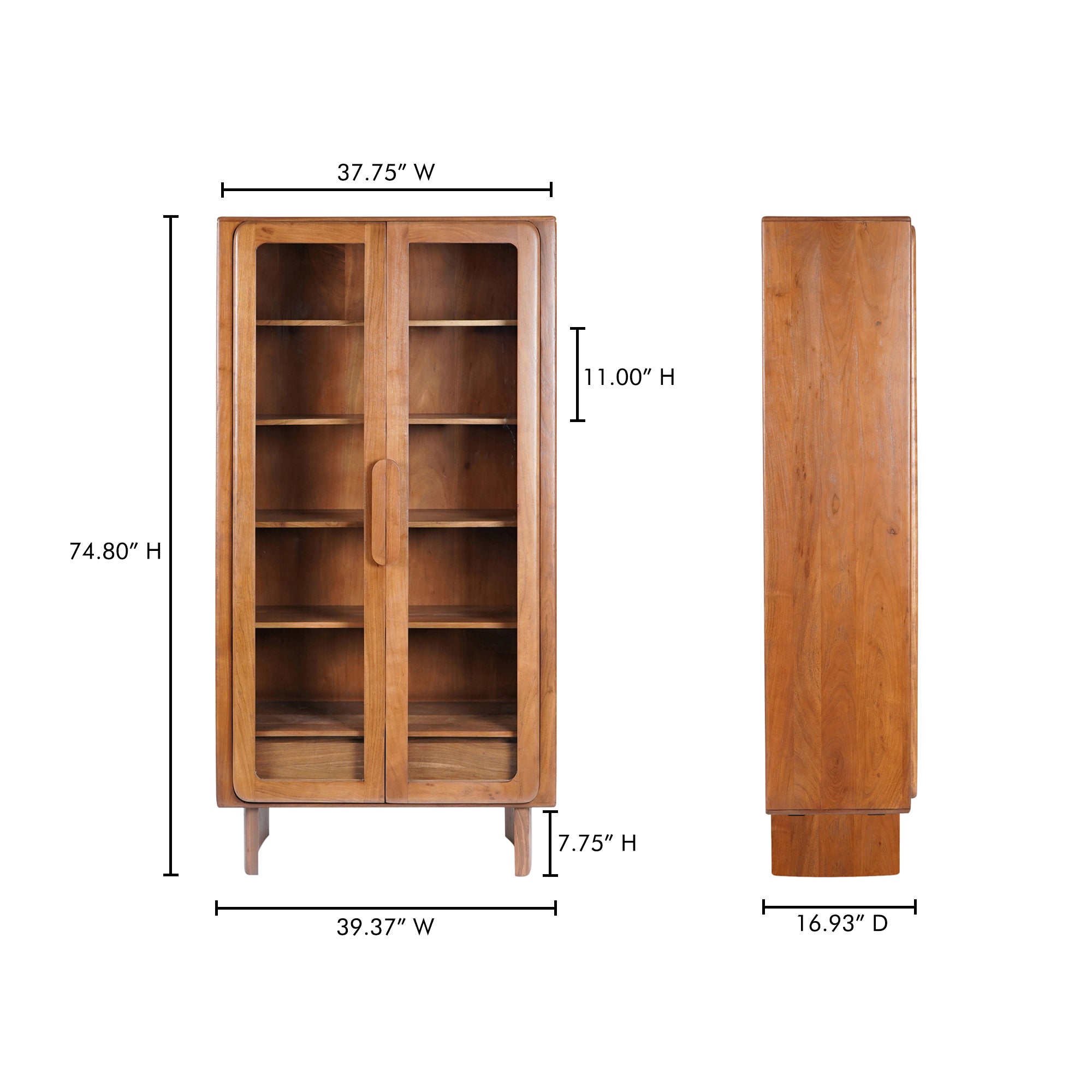 Orson Tall Cabinet Brown