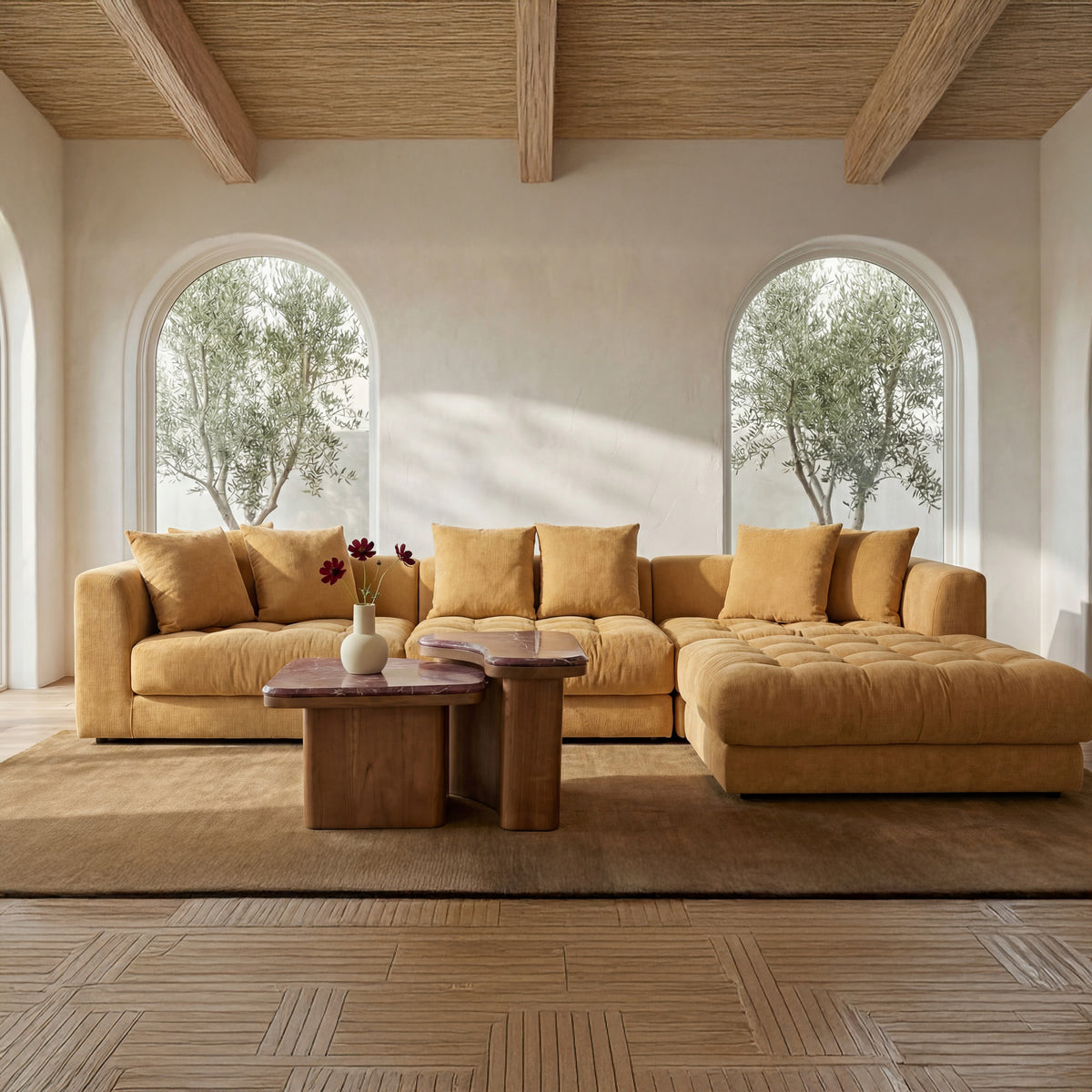 Abi Nesting Coffee Table Levante by Moe's Home