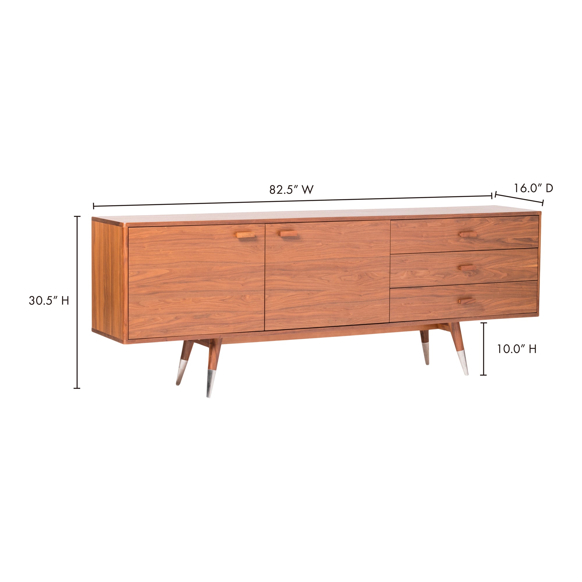 Sienna Large Sideboard Brown