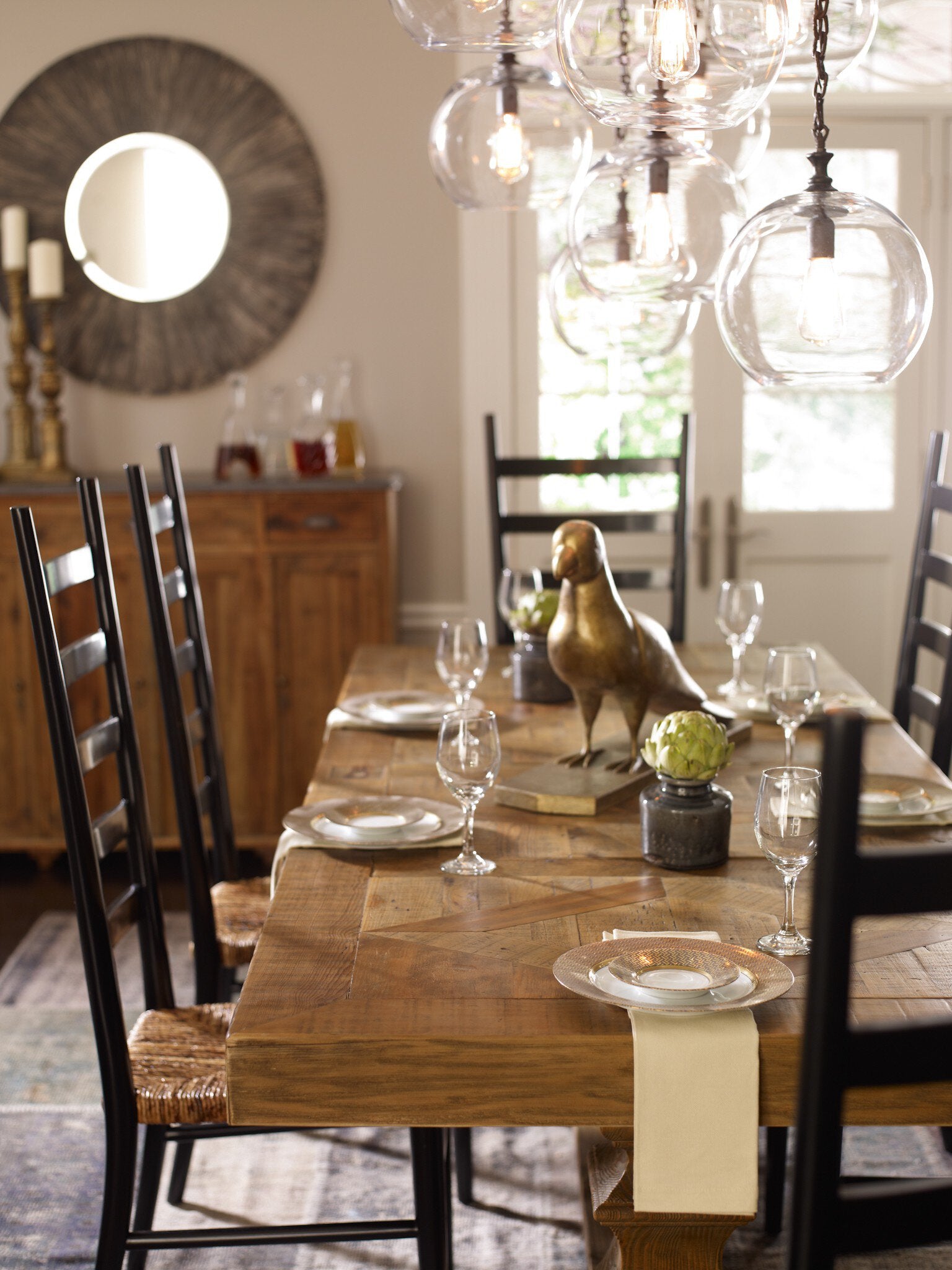 Castle 98" Dining Table