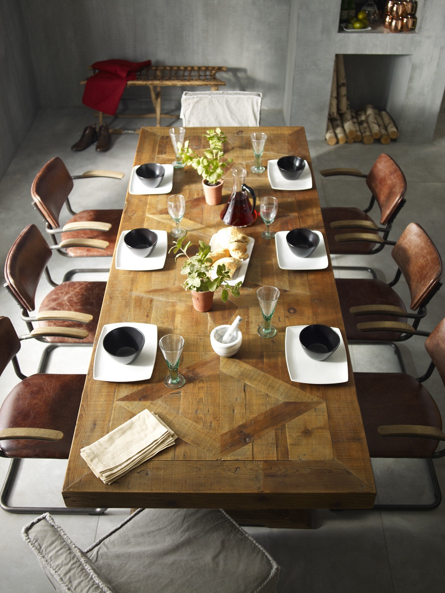 Castle 98" Dining Table