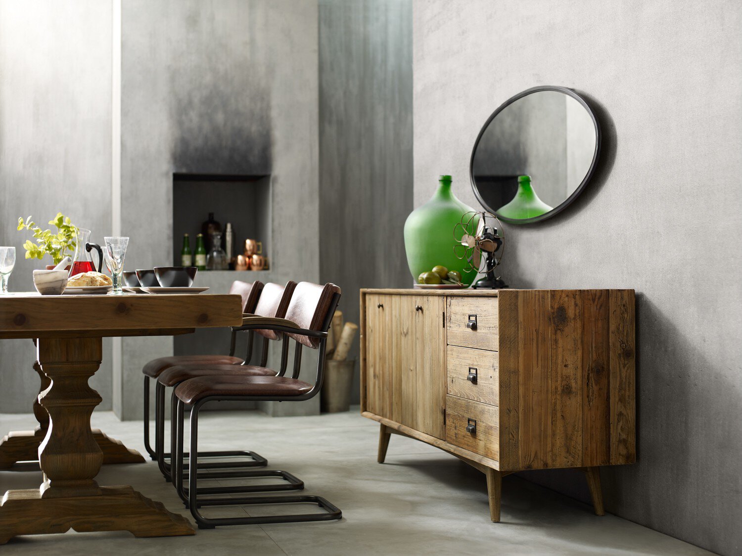 Castle 98" Dining Table