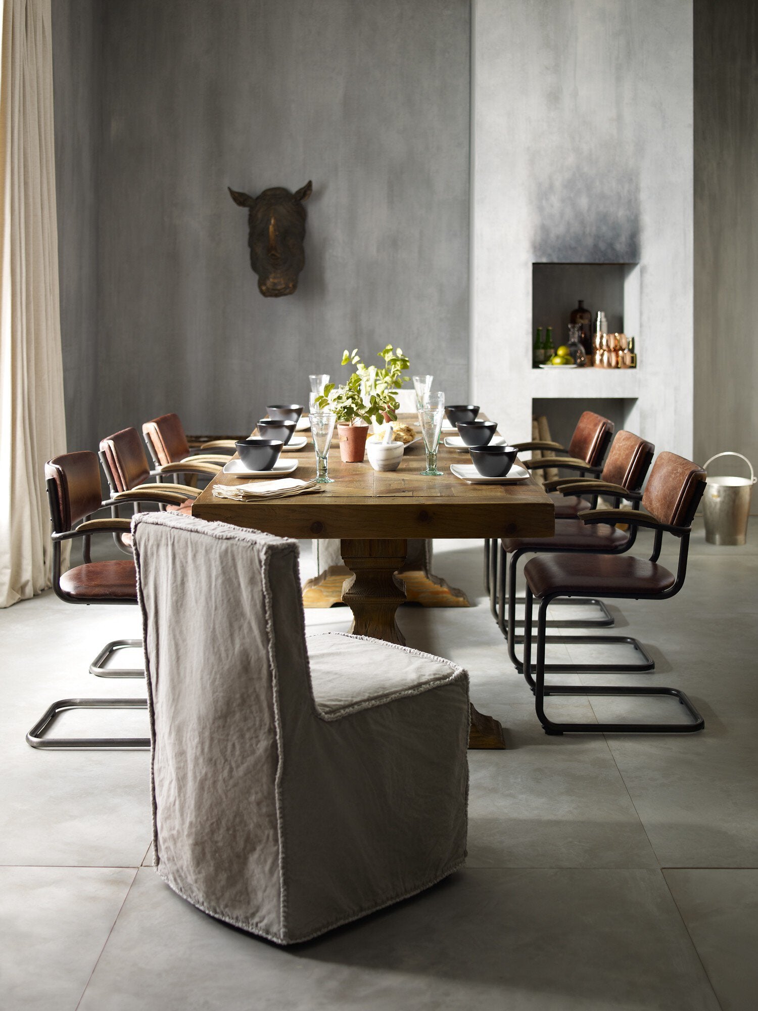 Castle 98" Dining Table