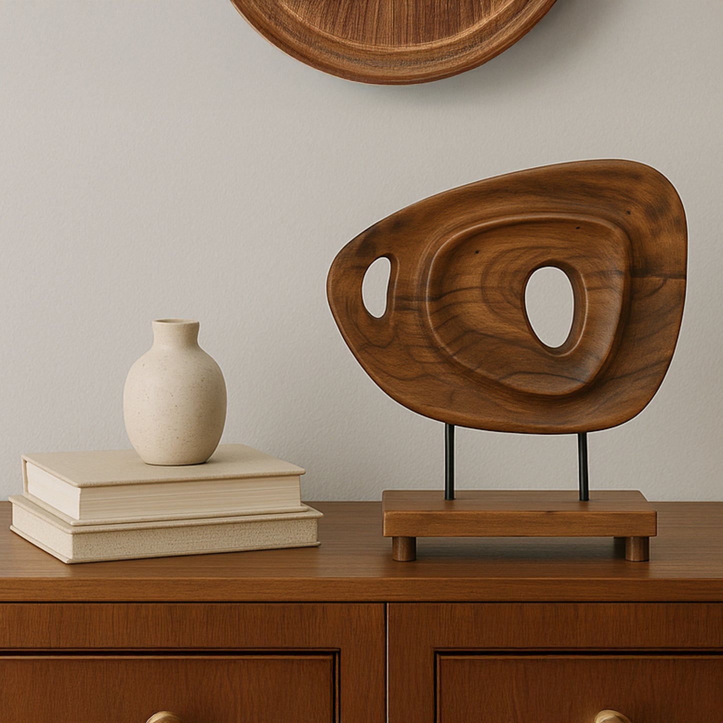 Saddler Sculpture Natural Acacia by Moe's Home
