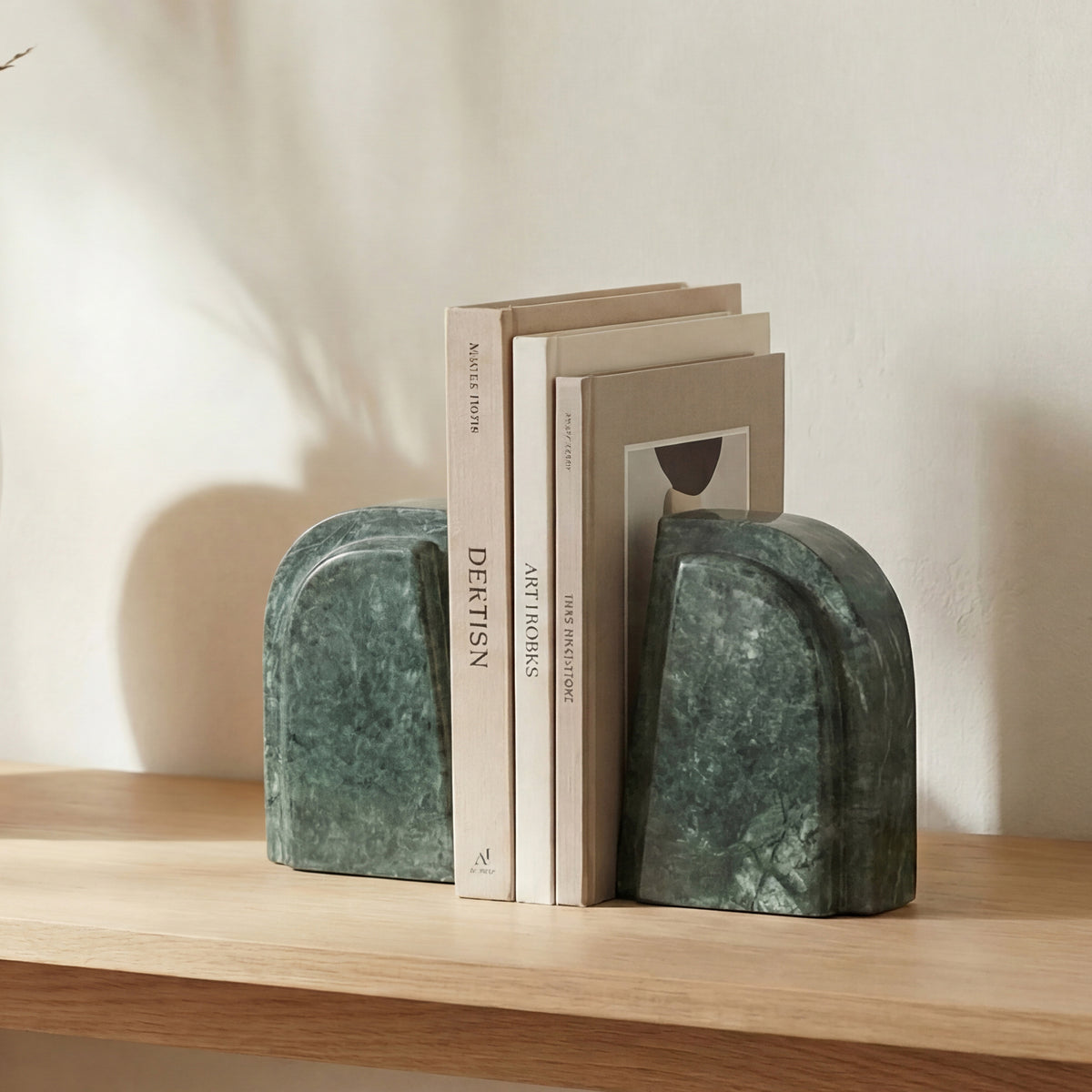 Zane Marble Bookends-Set Of 2 by Moe's Home