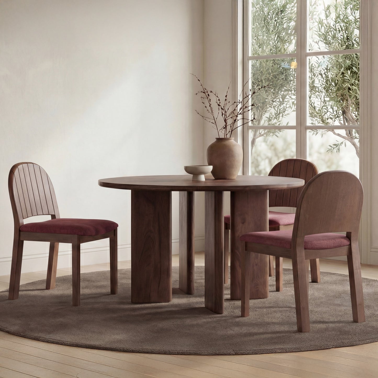 Lia Round Dining Table by Moe's Home