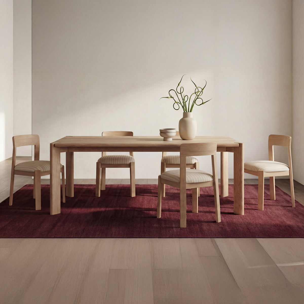 Oli Dining Chair Stripe-Set of Two by Moe's Home
