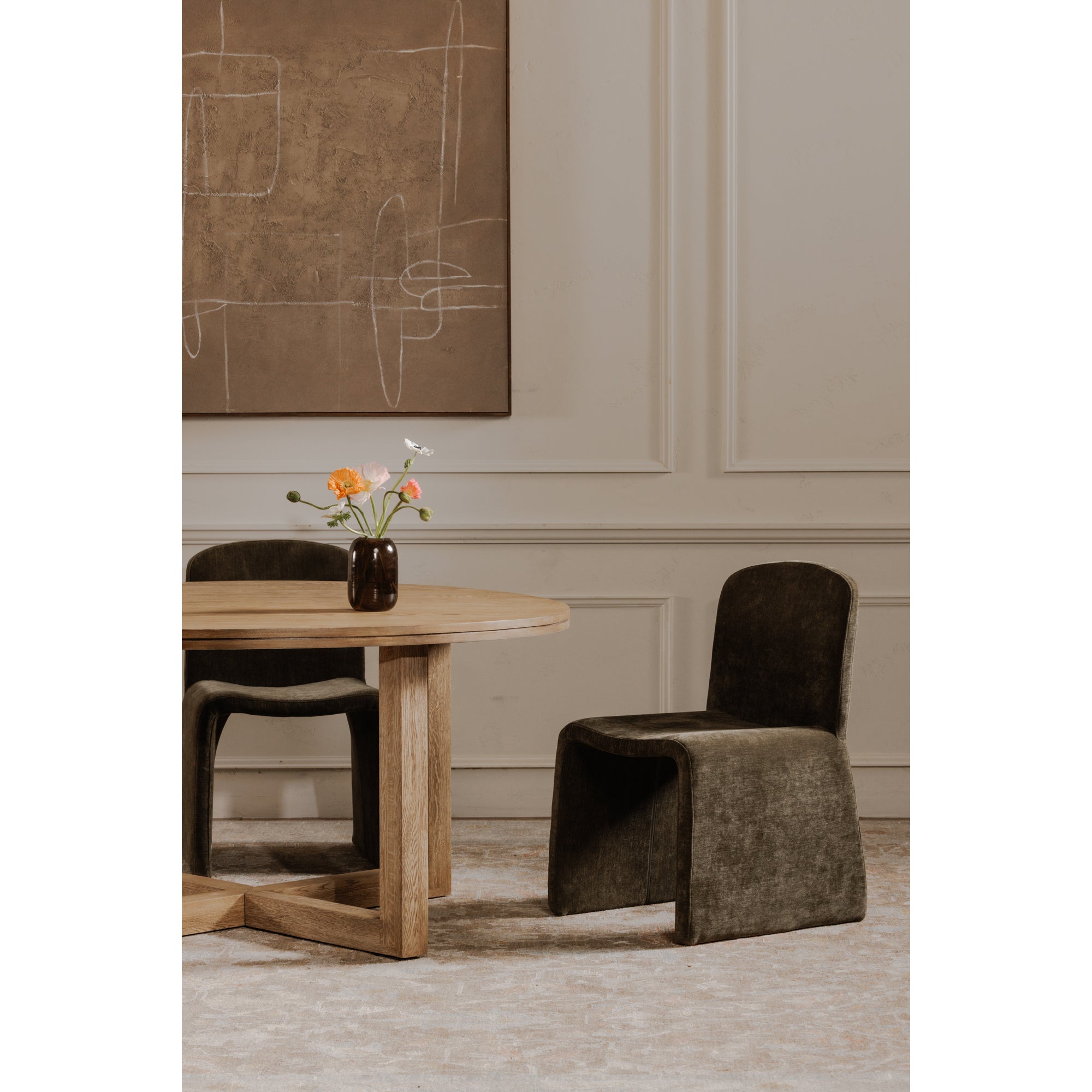Ella Dining Chair Cedar by Moe's Home