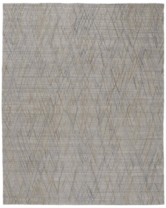 Elias 6589F Silver Rug by Feizy