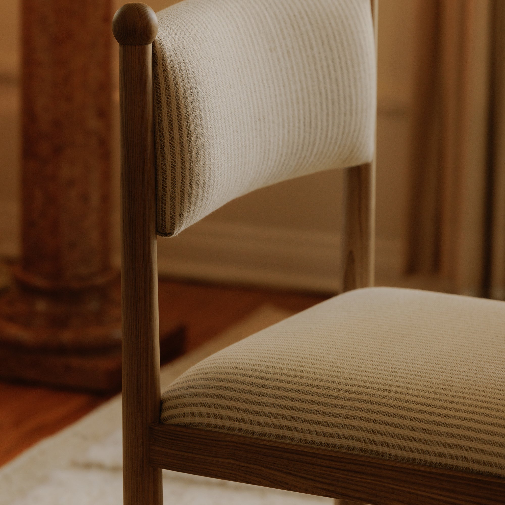Villetta Dining Chair Stripe - Set Of Two by Moe's Home