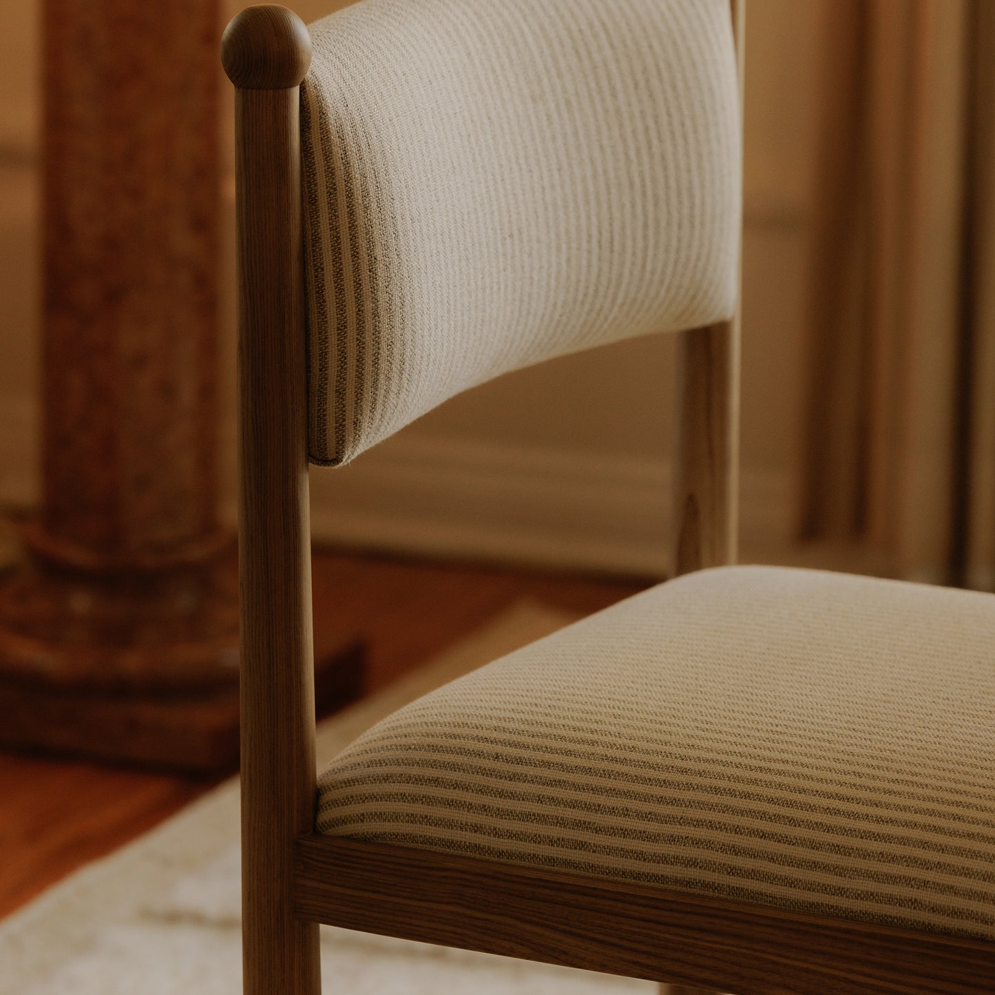 Villetta Dining Chair Stripe - Set Of Two by Moe's Home