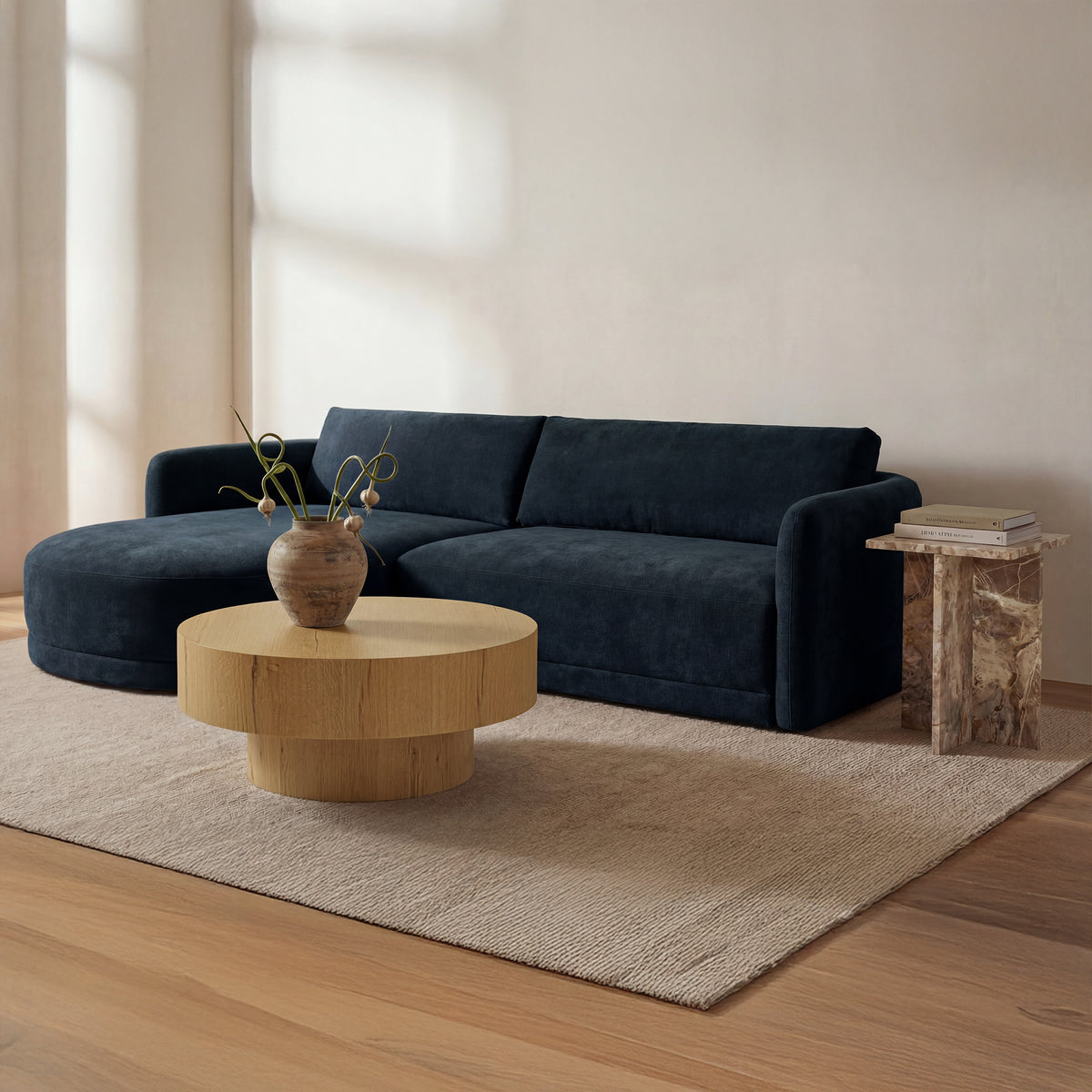 Corey Coffee Table Rustic by Moe's Home