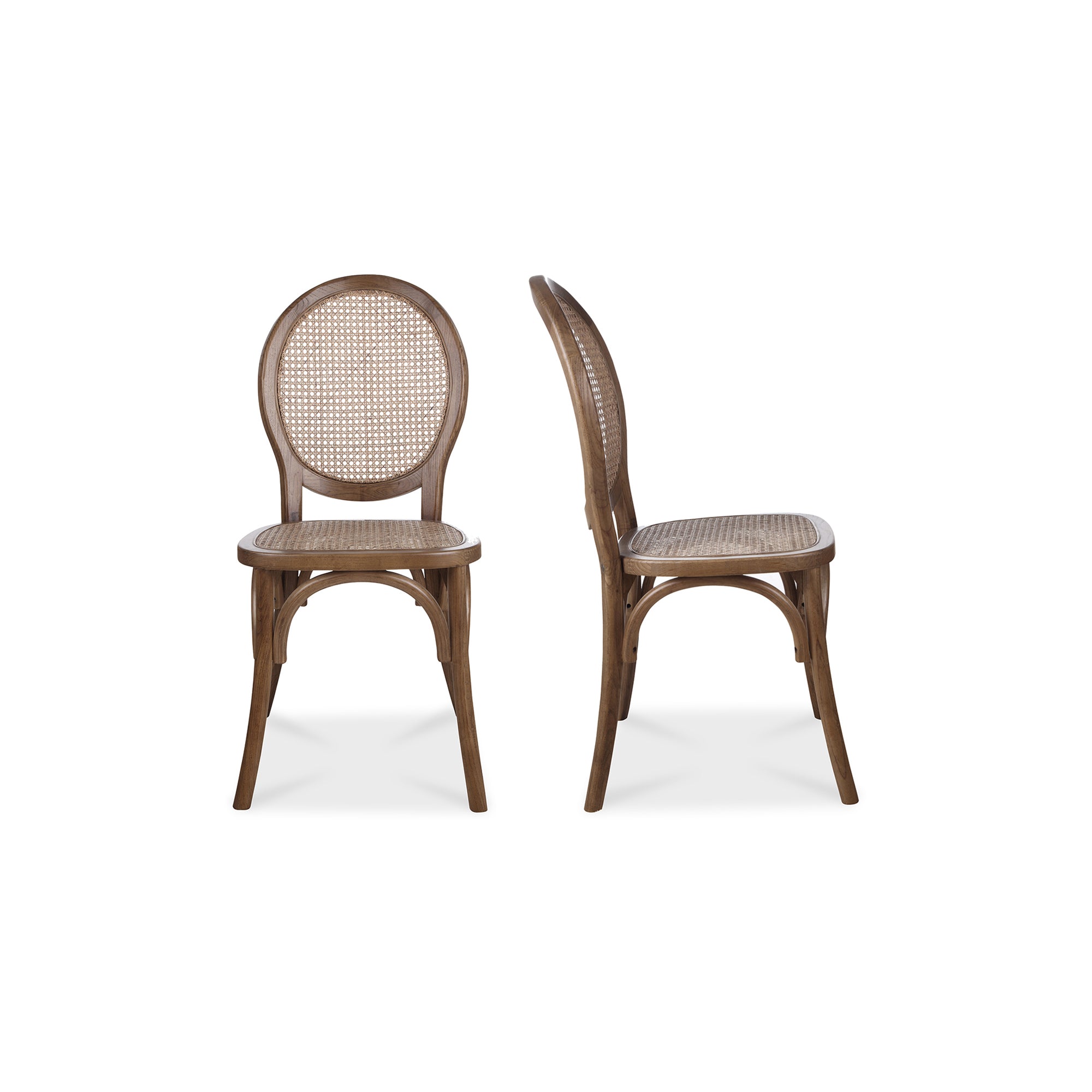 Rivalto Dining Chair Brown Set Of Two | Brown