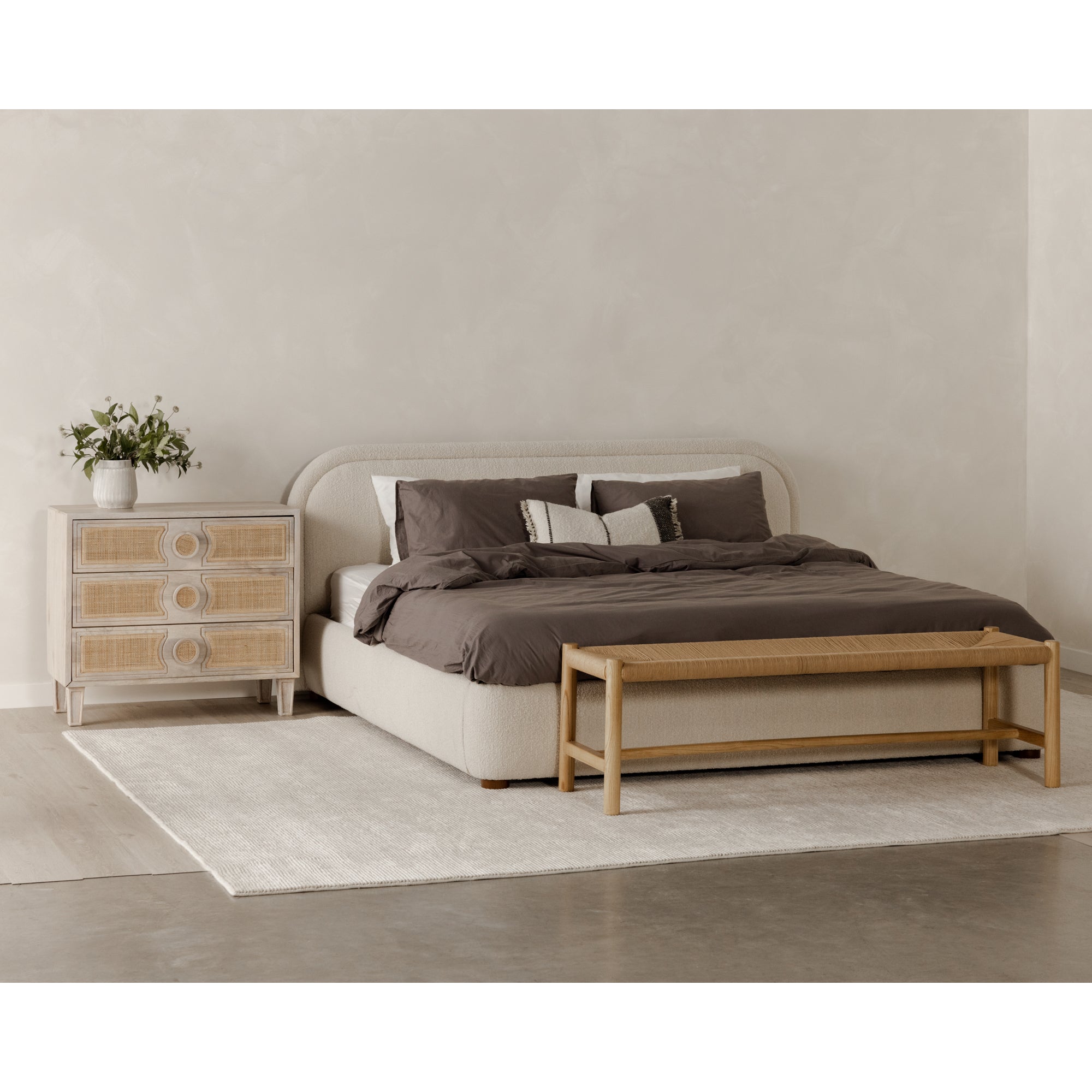 Hawthorn Large Bench Natural