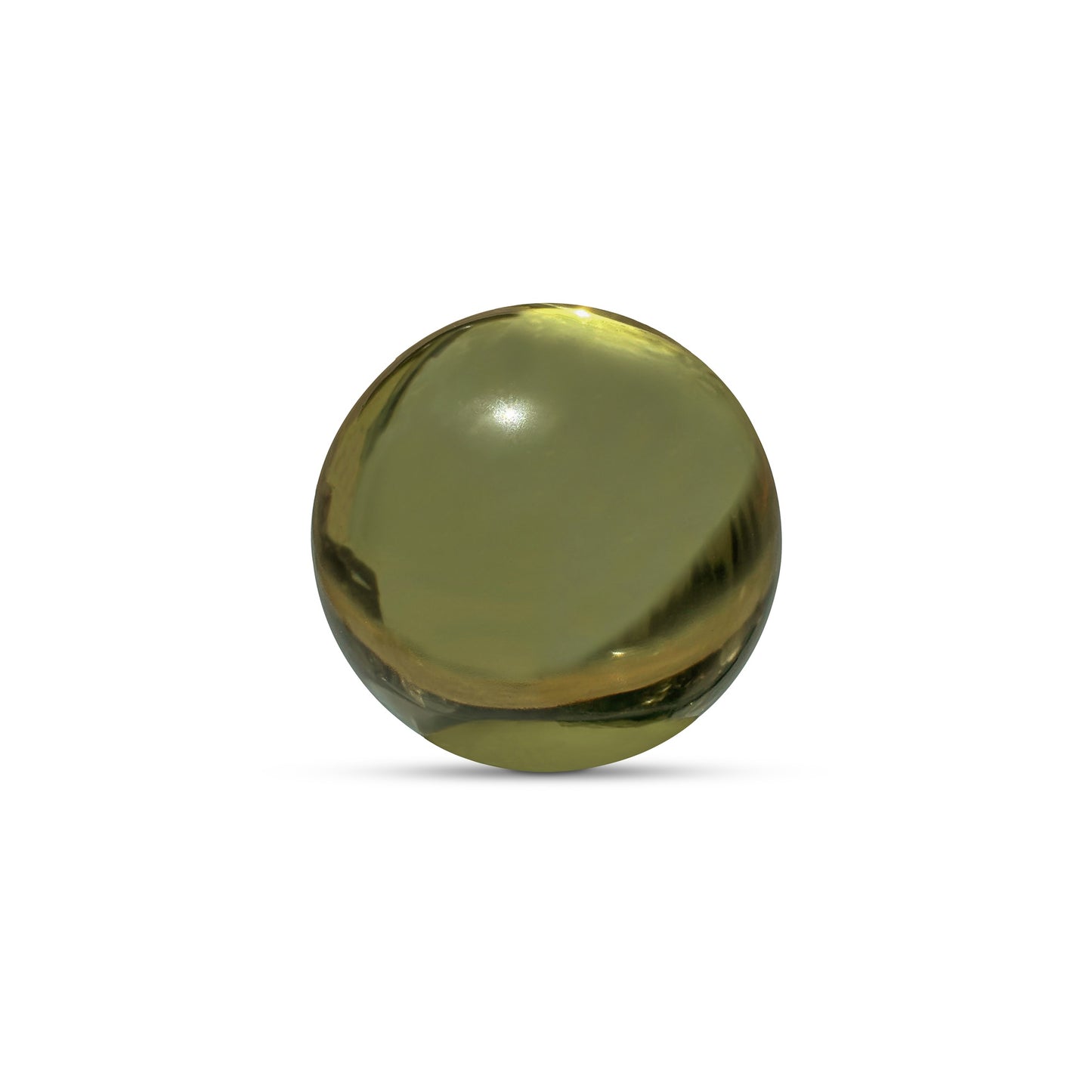 Bonn Cast Glass Decorative Object Olive by Moe's Home