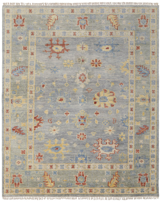 Fillmore 6954F Blue/Gray Rug by Feizy