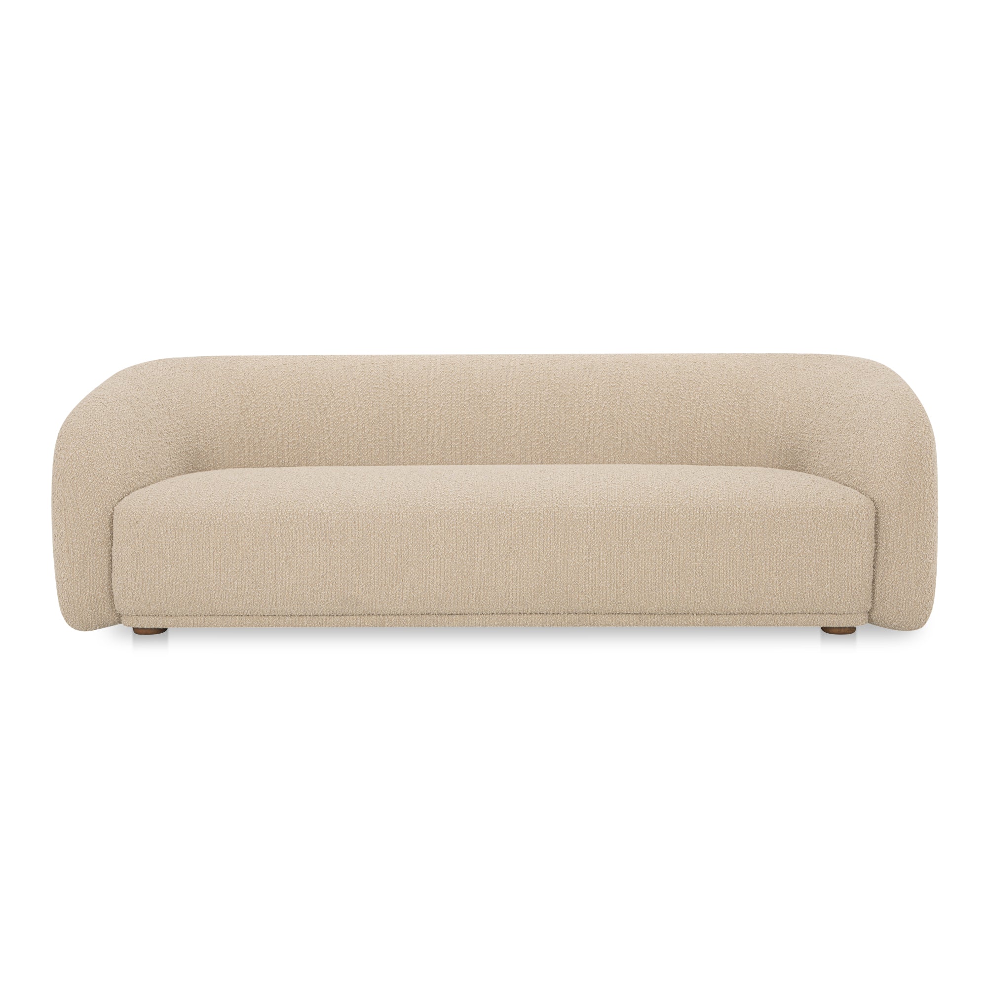 Faye Sofa Beige Boucle by Moe's Home