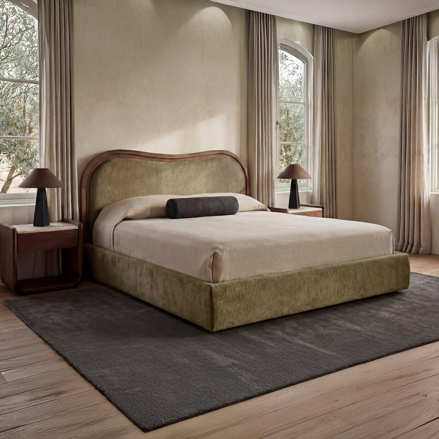 Camilla King Bed by Moe's Home