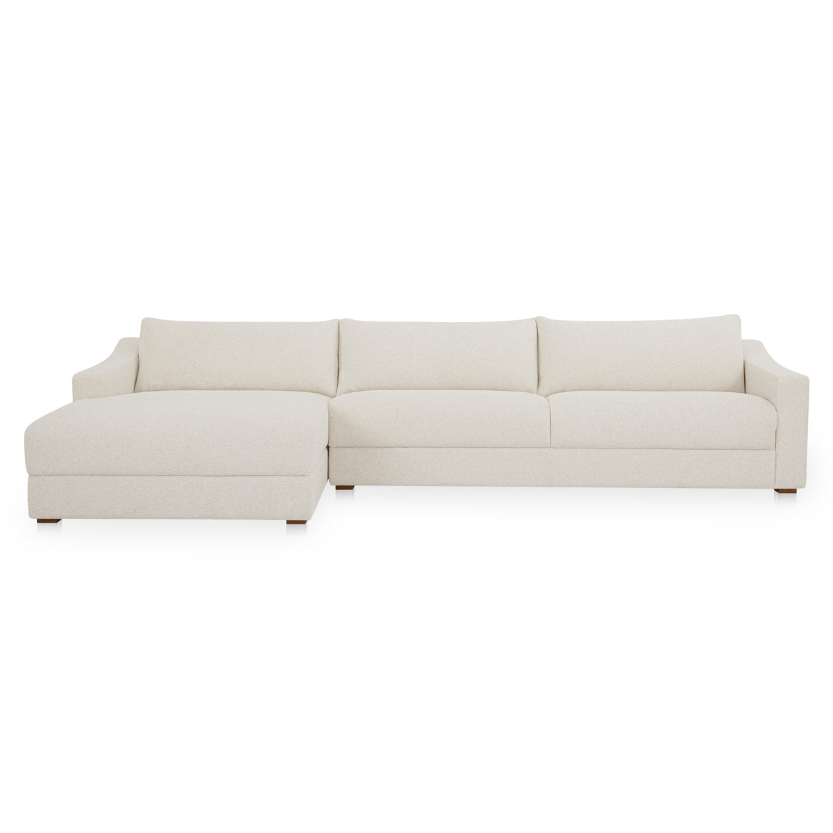 Farrow Sectional Flecked Oat Left by Moe's Home