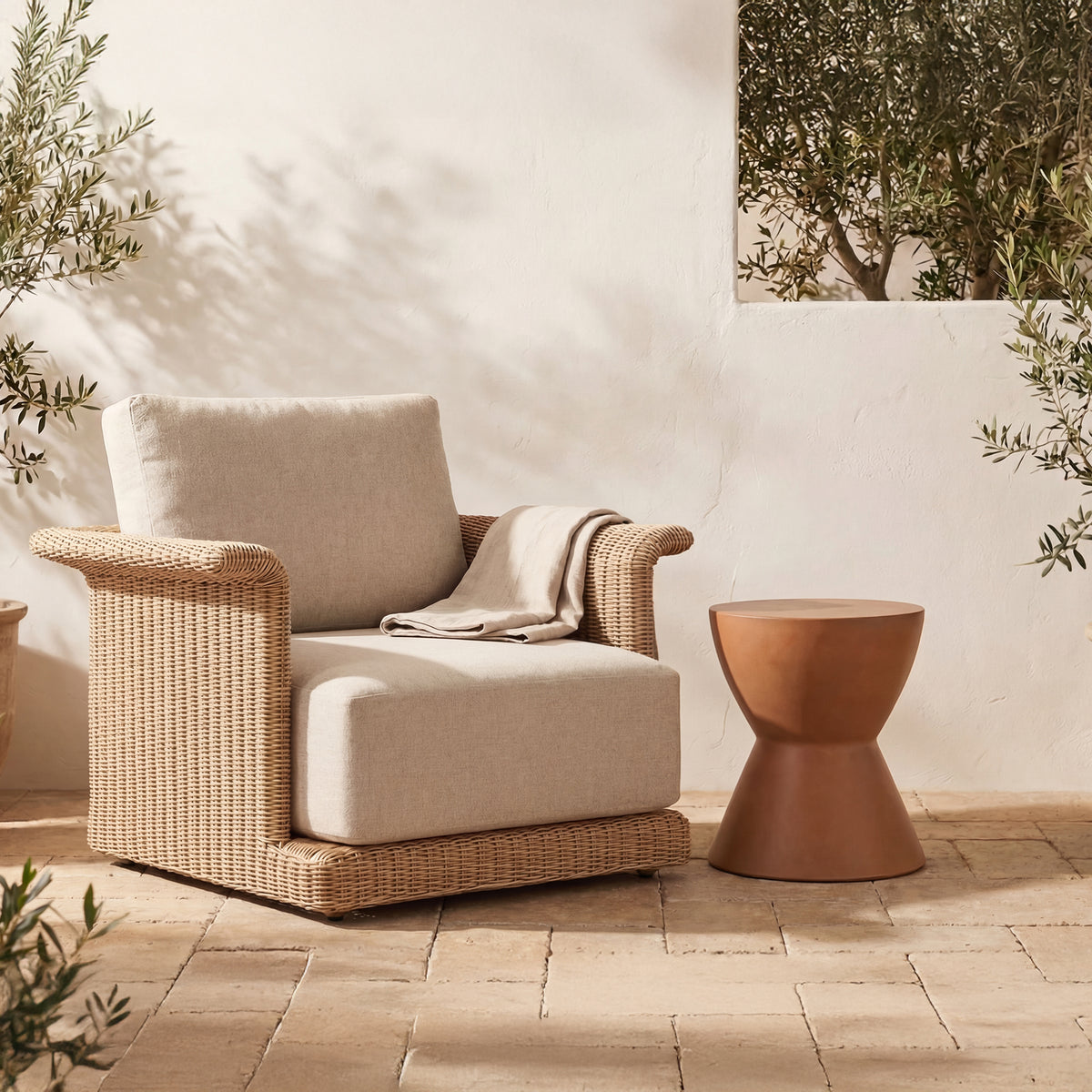 Meredith Outdoor Accent Chair by Moe's Home