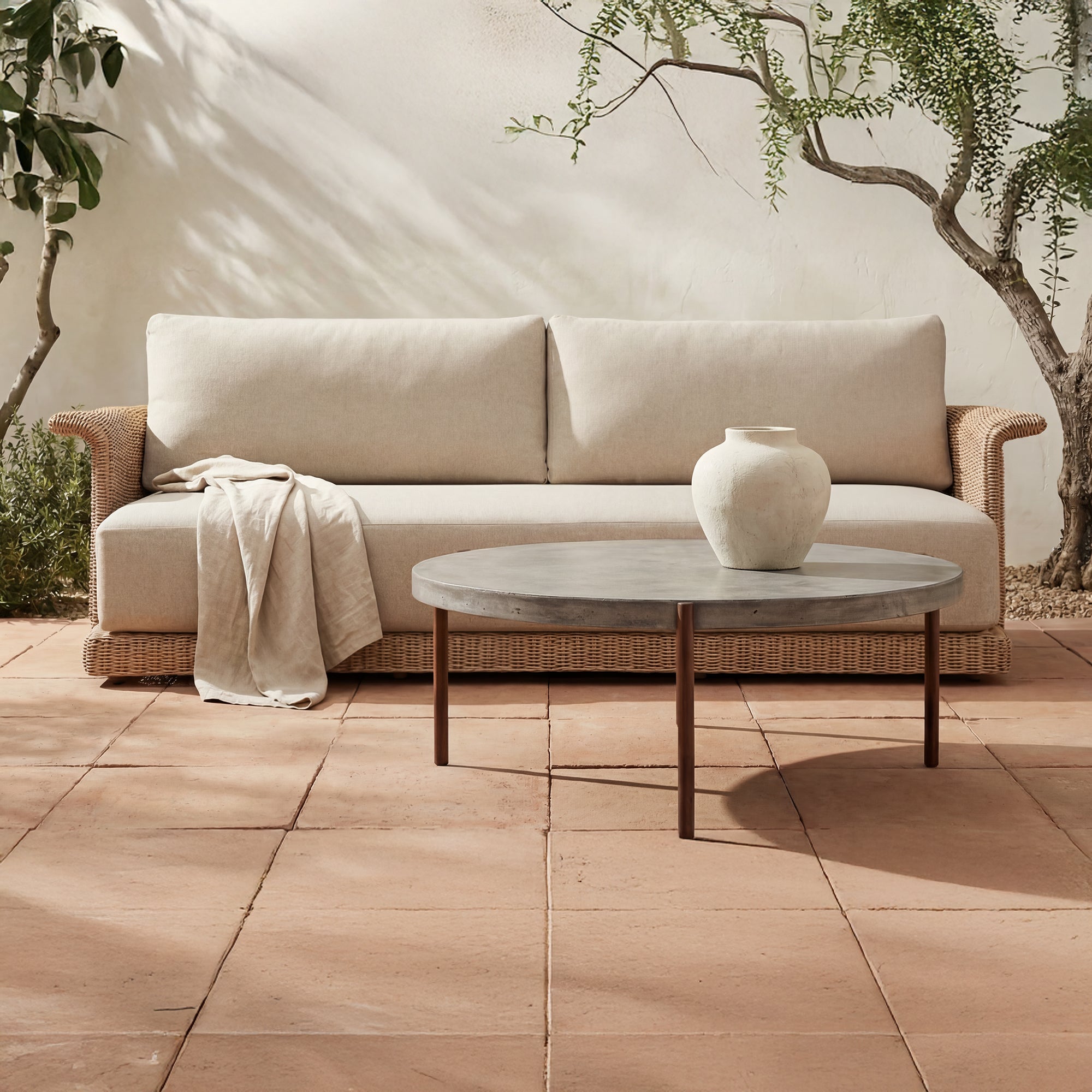 Meredith Outdoor Sofa by Moe's Home