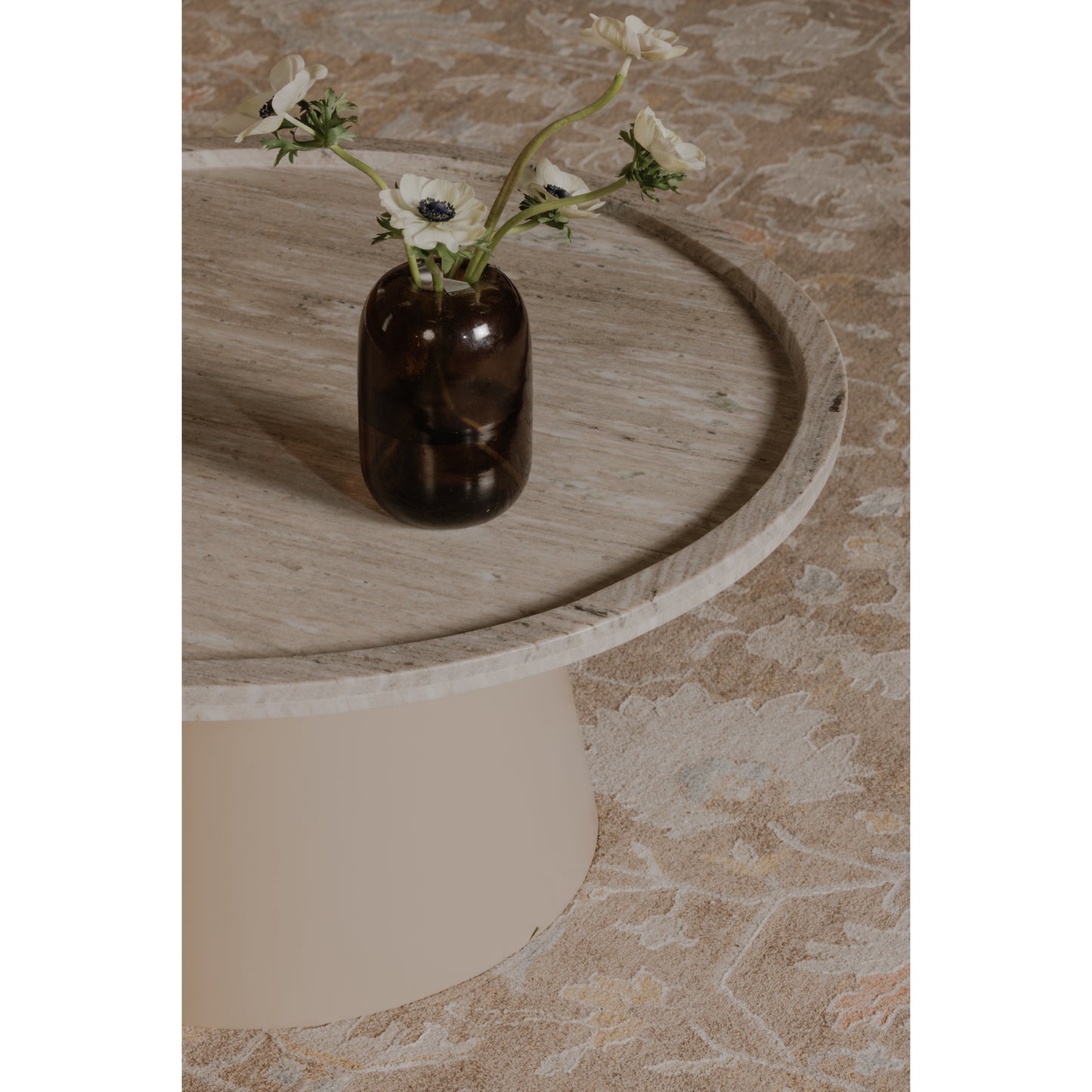 Kimberley Coffee Table White by Moe's Home