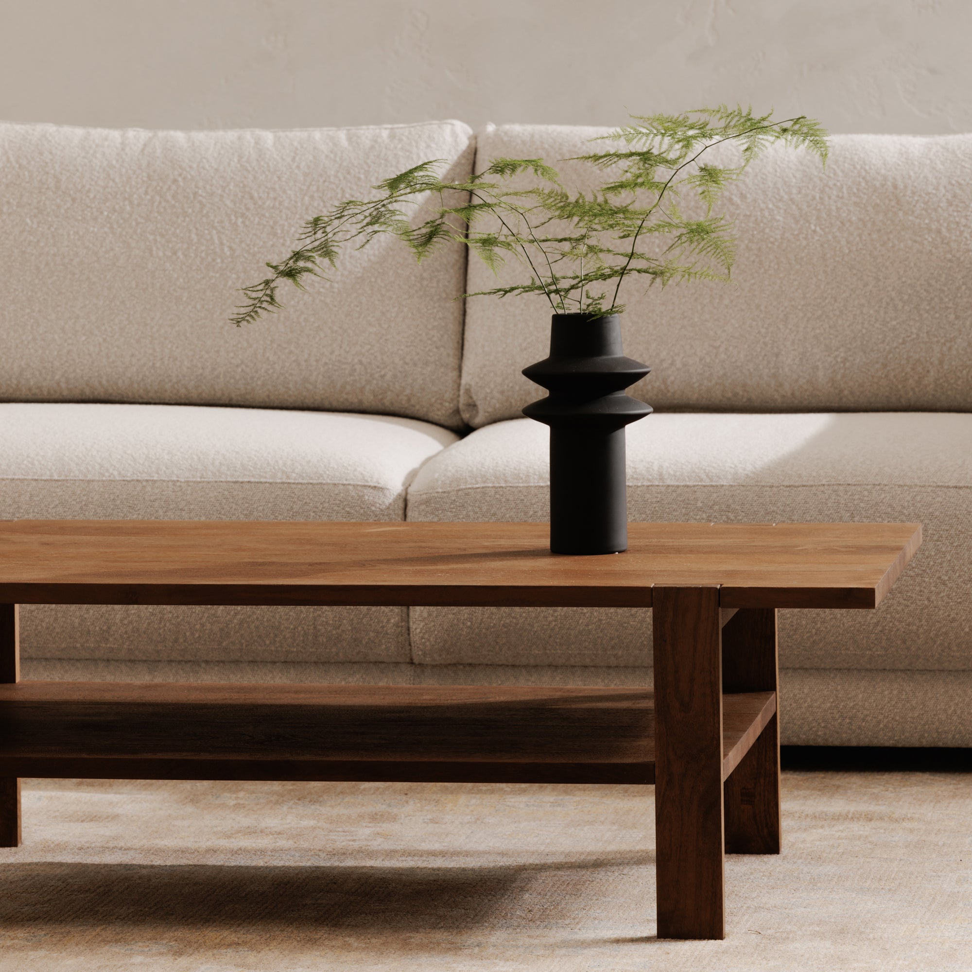 Workshop Coffee Table Vintage Brown