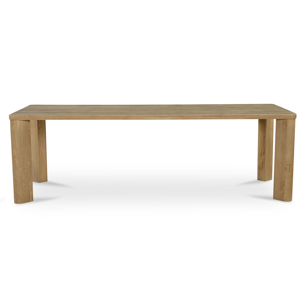 Segment Dining Table Wood Large Heritage by Moe's Home