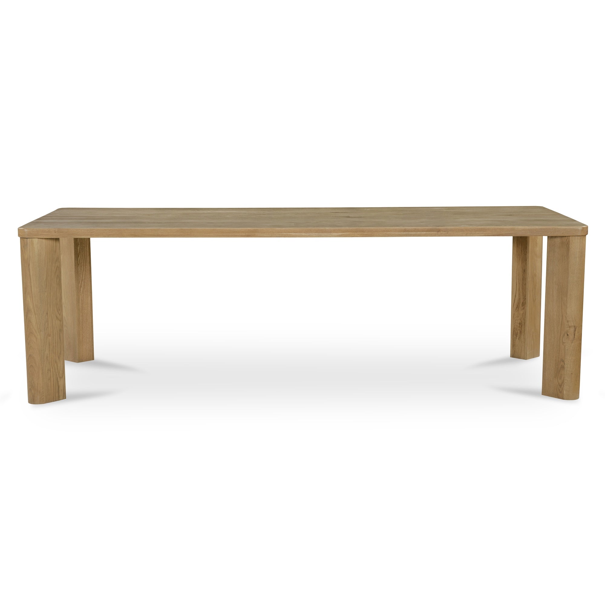 Segment Dining Table Wood Large Heritage by Moe's Home