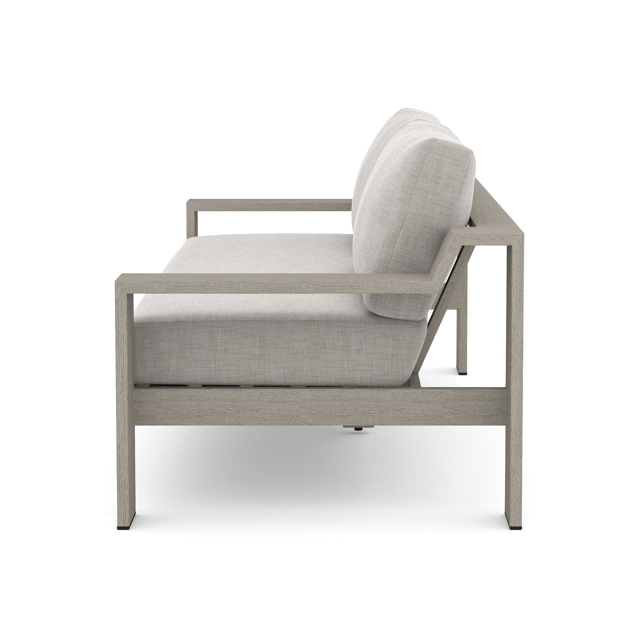 Monterey Outdoor Sofa, Weathered Grey