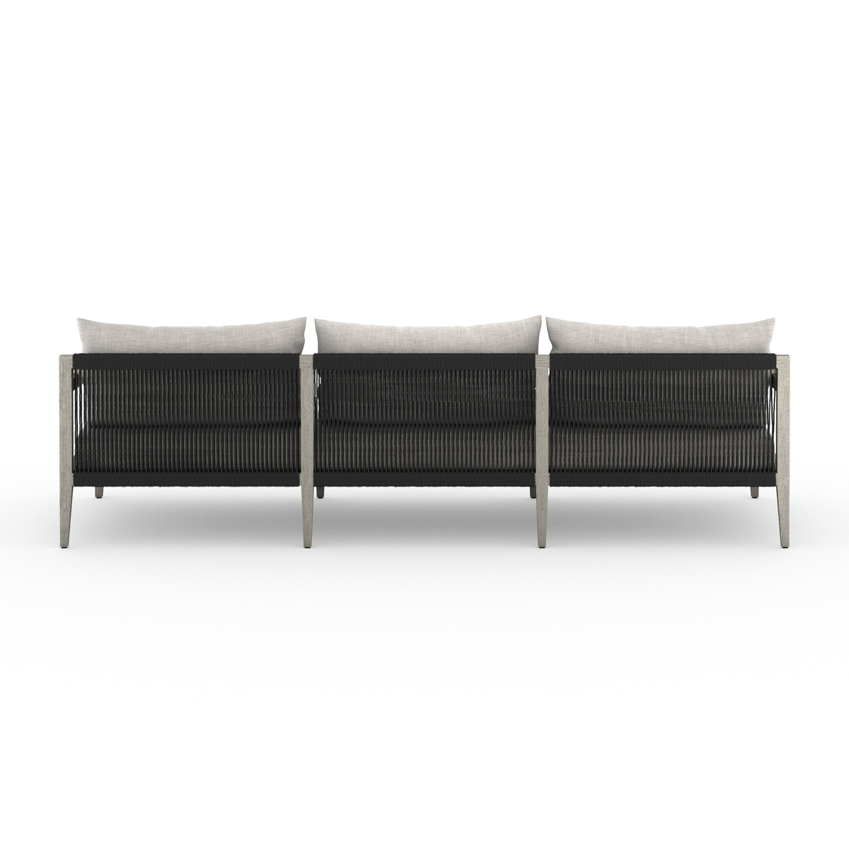 Sherwood Outdoor Sofa, Weathered Grey