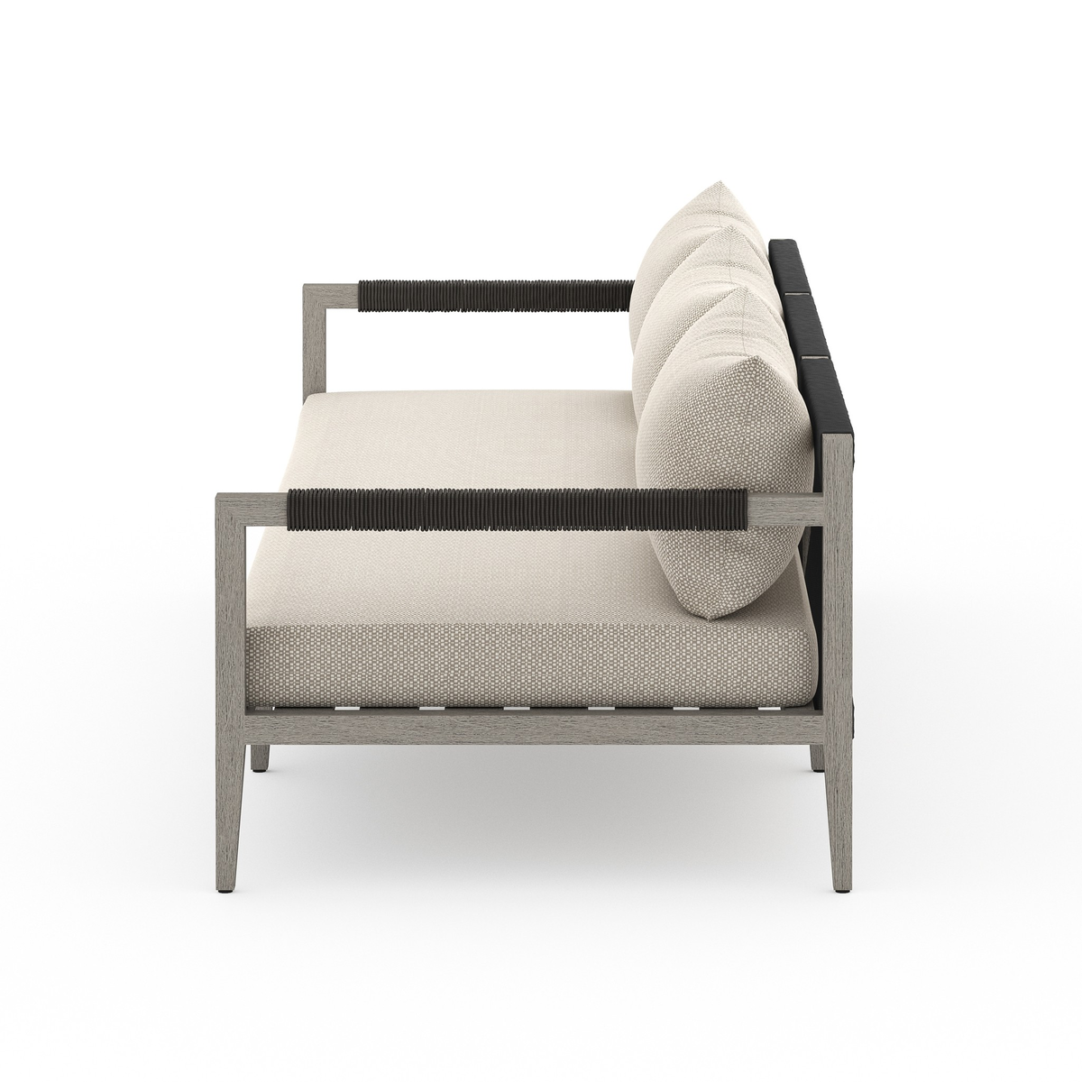 Sherwood Outdoor Sofa, Weathered Grey