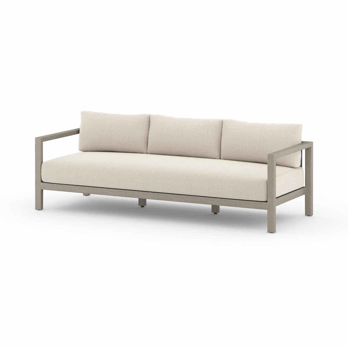 Sonoma Outdoor Sofa, Weathered Grey