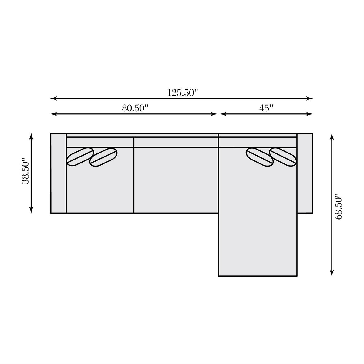 Nest Fabric Sectional (K1785) by Bernhardt