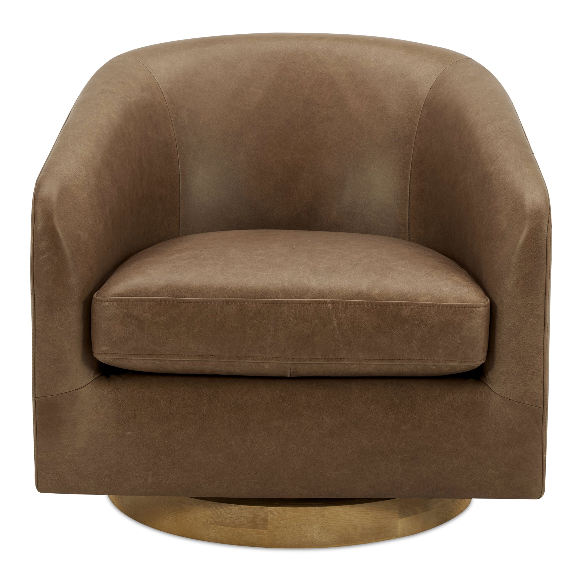 Oscy Leather Swivel Chair by Moe's Home