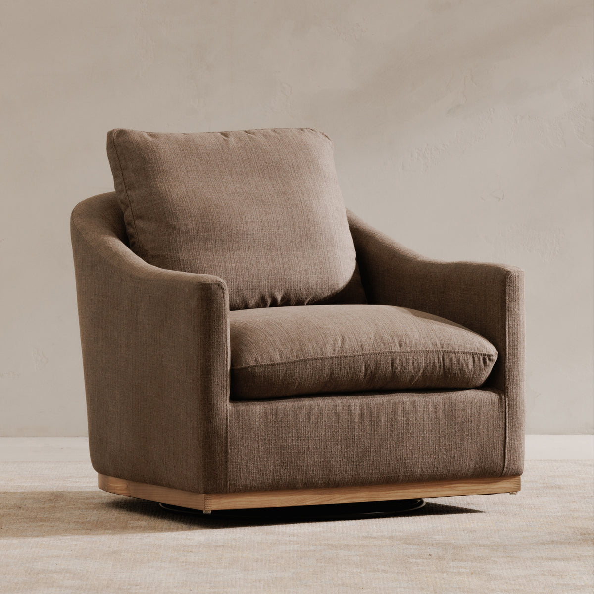 Linden Swivel Chair Soft by Moe's Home