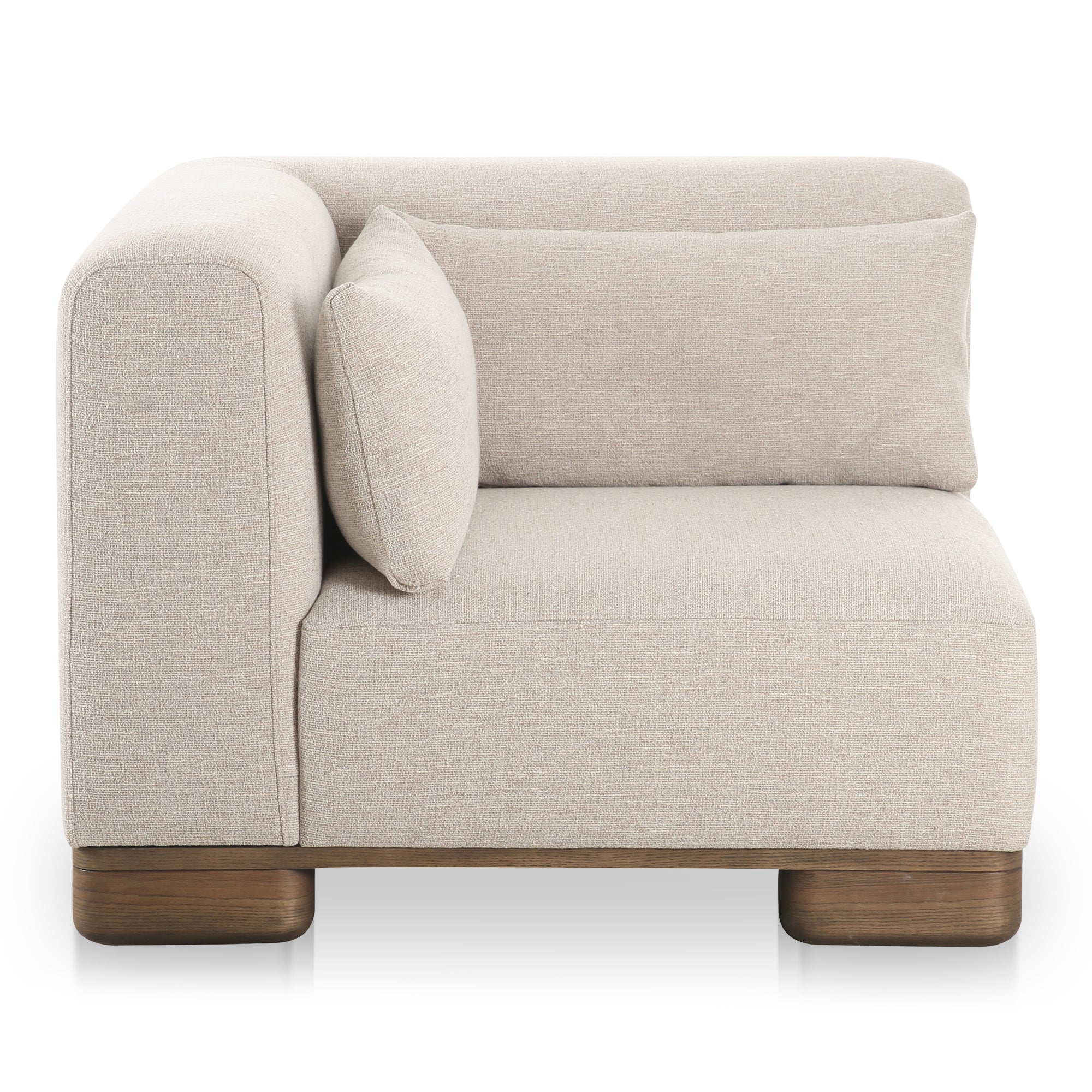 June Corner Chair Oatmeal | Beige