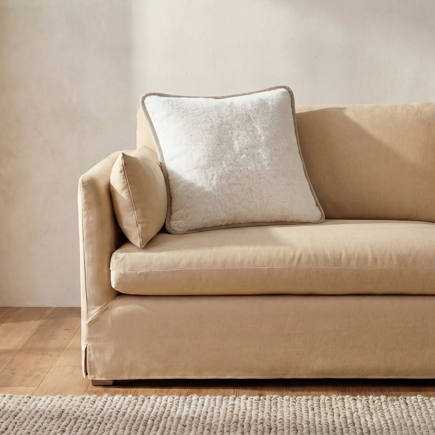 Carr 25In Cushion Faux Fur by Moe's Home